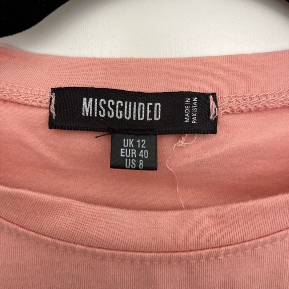 Missguided pink t shirt - Picture 2 of 2